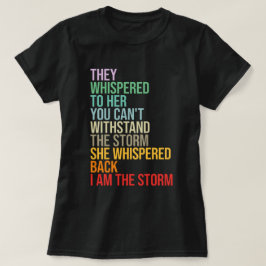Camiseta Soy La Tormenta