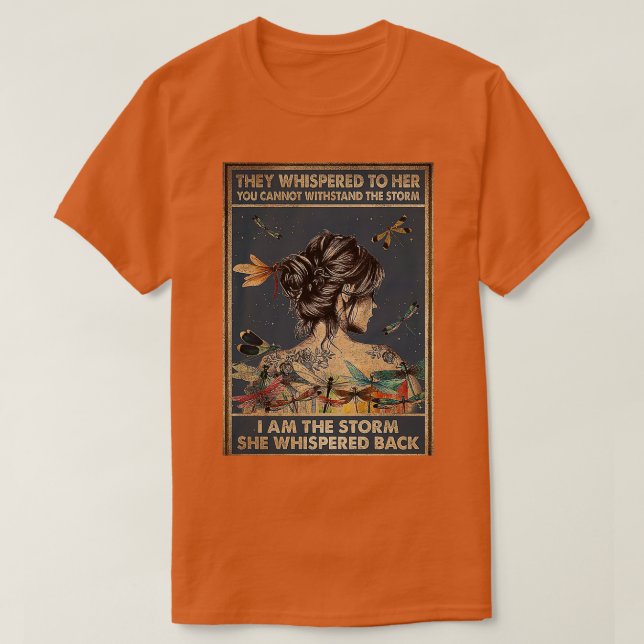 Camiseta Soy La Tormenta (Diseño del anverso)