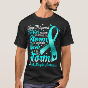 Camiseta Soy La Tormenta Alergia De Alimentos Concienciació