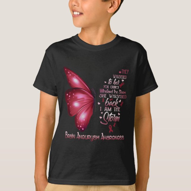 Camiseta Soy la tormenta Aneuralismo Cerebro Sensibilizació (Anverso)
