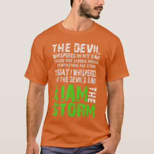 Camiseta Soy La Tormenta Autismo Guerrero Concienciación so
