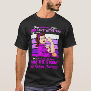 Camiseta Soy La Tormenta CÍSTICA FIBROSIS CONCIENCIA