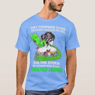 Camiseta Soy La Tormenta Concienciación Sobre La Parálisi