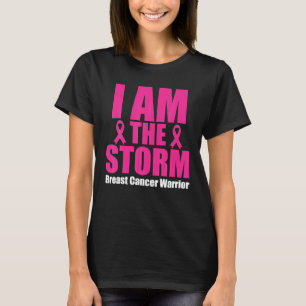 Camiseta Soy La Tormenta De La Superviviente Del Cáncer De 