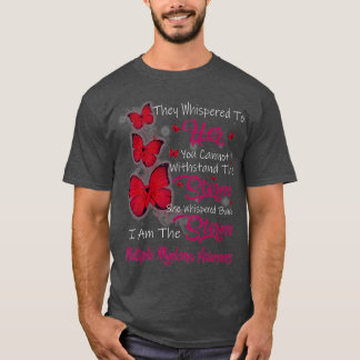Camiseta Soy La Tormenta De Mieloma Múltiple Conciencia