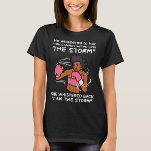 Camiseta Soy La Tormenta De Mujeres Africanas Negras Con Cá