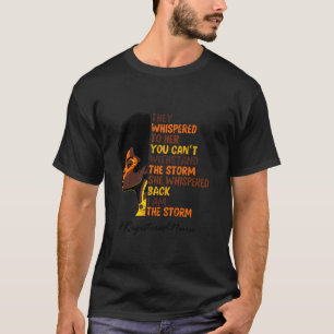 Camiseta Soy La Tormenta Enfermera Registrada Mes de la His