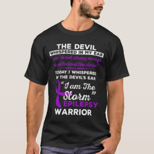 Camiseta Soy La Tormenta Epilepsy Warrior