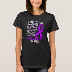 Camiseta Soy La Tormenta Epilepsy Warrior Awareness Purple