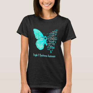 Camiseta Soy La Tormenta Fragile X Síndrome Awareness Butte