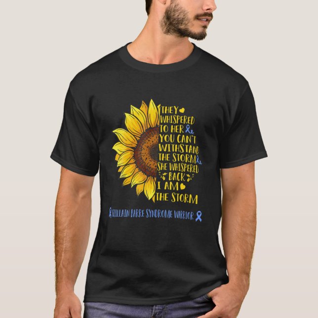 Camiseta Soy La Tormenta Guillain Barre, Guerrero Del Síndr (Anverso)