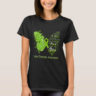Camiseta Soy La Tormenta Lyme Deseaba Conciencia Mariposa