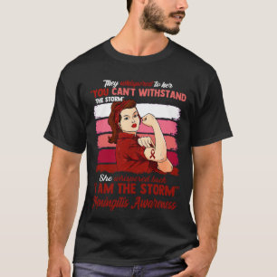 Camiseta Soy la tormenta MENINGITIS SENSIBILIZACIÓN