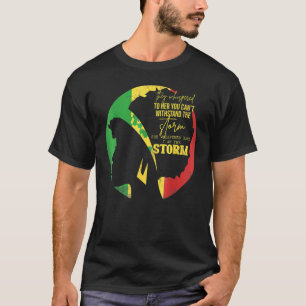 Camiseta Soy La Tormenta Reina De Historia Negra Melanin Af