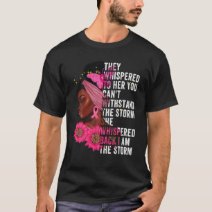 Camiseta Soy la tormenta Reina Negra Mujeres Afroafricanas 