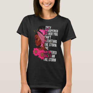 Camiseta Soy la tormenta Reina Negra Mujeres Afroafricanas