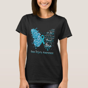 Camiseta Soy La Tormenta Rodilla Lesión Conciencia Mariposa