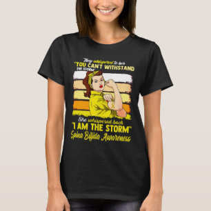 Camiseta Soy la tormenta SPINA BIFIDA SENSIBILIZACIÓN
