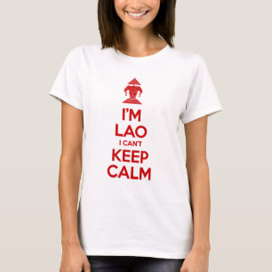 Camiseta Soy Lao, no puedo mantener la calma
