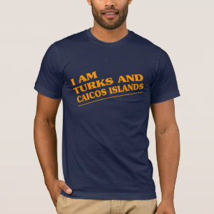 Camiseta Soy las Islas Turcas y Caicos