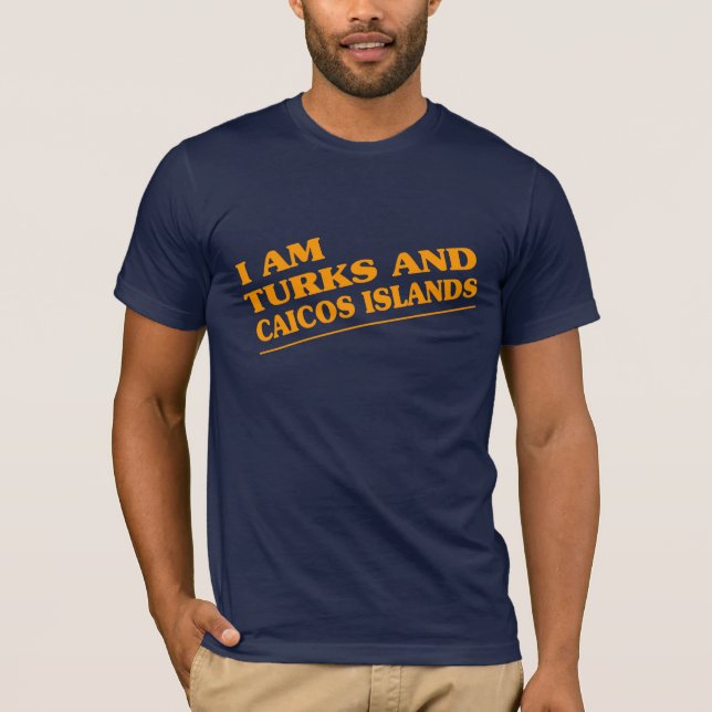 Camiseta Soy las Islas Turcas y Caicos (Anverso)