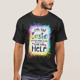 Camiseta Soy Las parejas de Bestie aman la playa de verano 