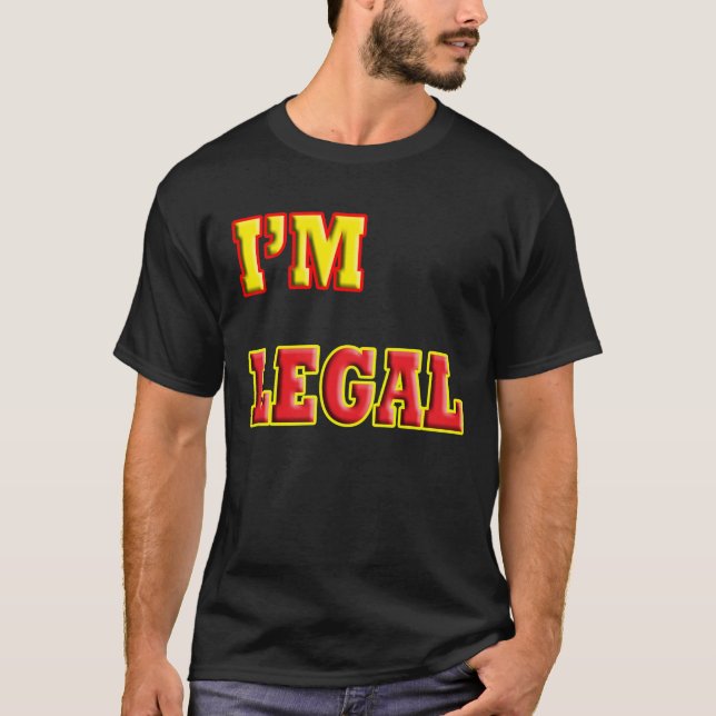 CAMISETA SOY LEGAL (Anverso)