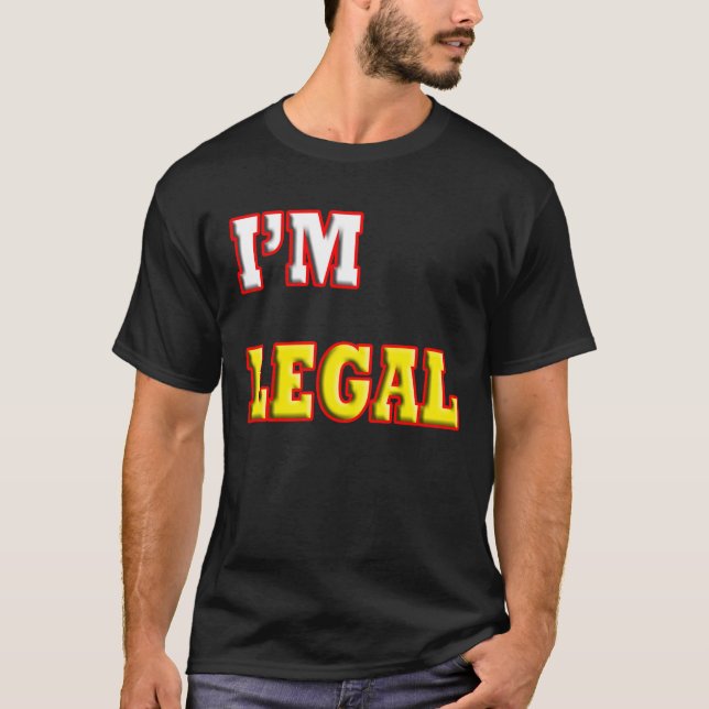 CAMISETA SOY LEGAL (Anverso)