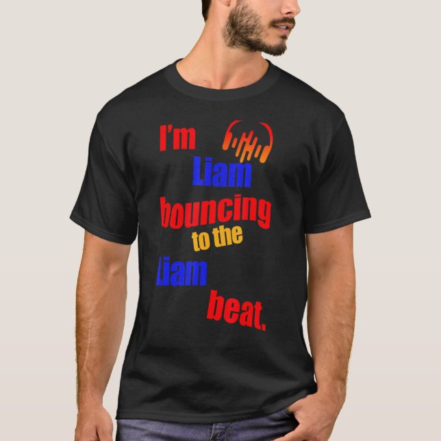 Camiseta Soy Liam Bouncing to The Liam Liam (Anverso)