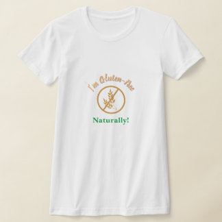 Camiseta Soy libre de gluten, naturalmente