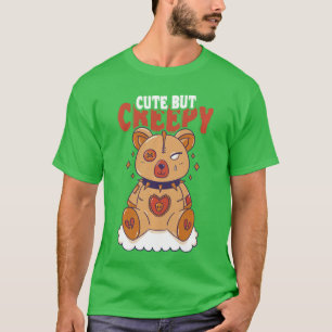 Camiseta Soy lindo pero también espeluznante terror espeluz