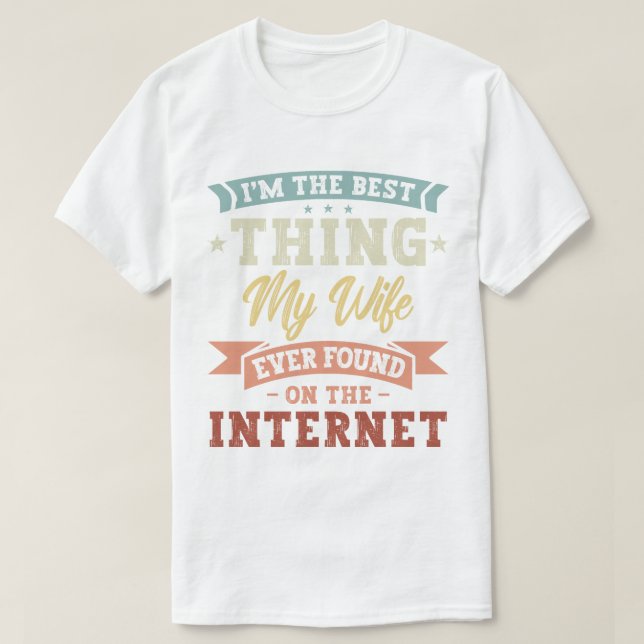 Camiseta Soy lo mejor que encontró mi esposa en el Inter (Diseño del anverso)