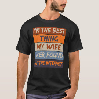 Camiseta Soy lo mejor que encontró mi esposa en el Inter