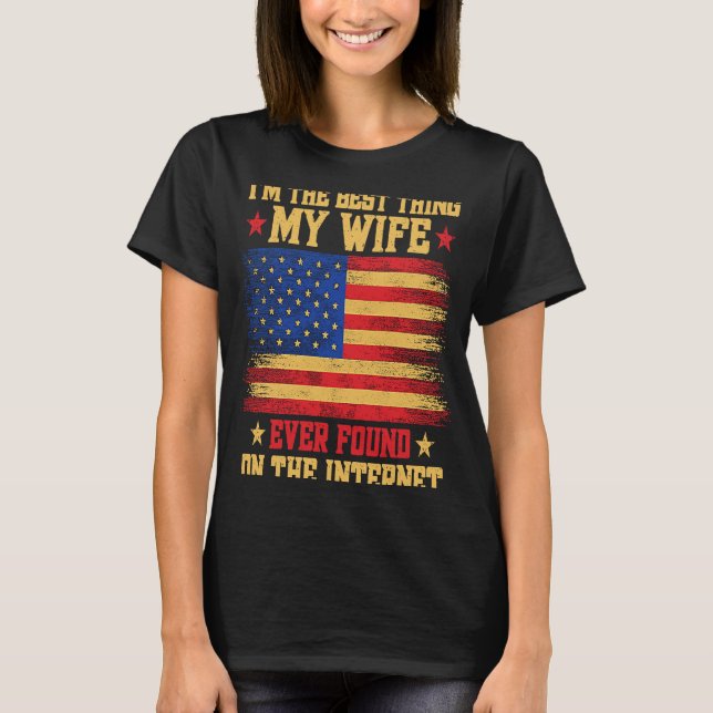 Camiseta Soy lo mejor que encontró mi esposa en el Inter (Anverso)