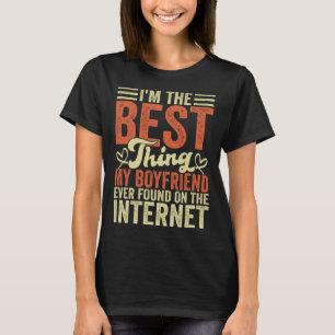 Camiseta Soy lo mejor que encontró mi novio en el