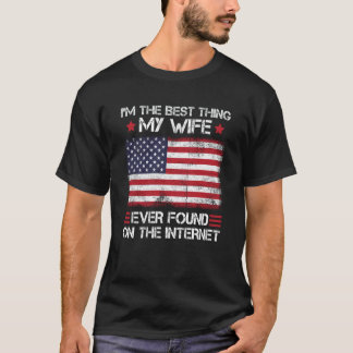 Camiseta Soy Lo Mejor Que Mi Esposa Encontró En El Pasante.