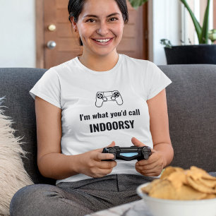 Camiseta Soy lo que llamarías a Indoorsy Personalizable Ga