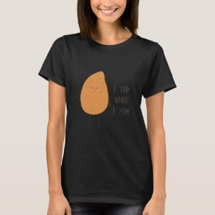 Camiseta ¡Soy Lo Que Soy! Impresionante yam vegetable pun