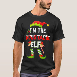 Camiseta Soy los Navidades del elfo bigote coincidiendo con