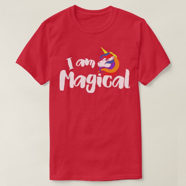 Camiseta Soy mágico (Diseño del anverso)