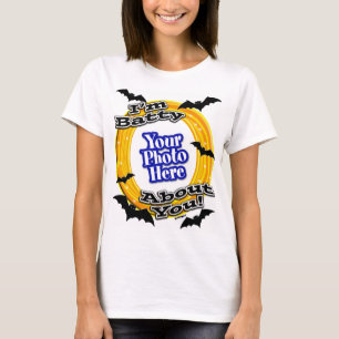 Camiseta Soy malo contigo. Foto de Sasuy Bats White