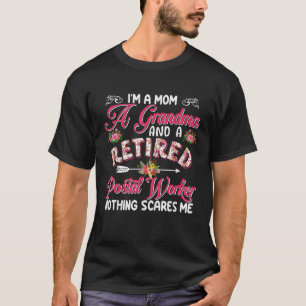 Camiseta Soy mamá Abuela Y Trabajadora Postal Retirada