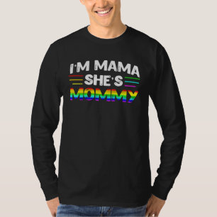 Camiseta Soy Mamá Ella es Mami Mamá Lesbiana