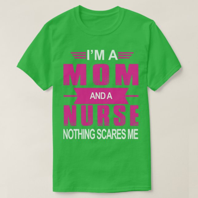 Camiseta Soy Mamá Y Enfermera (Diseño del anverso)