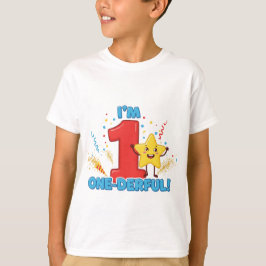 Camiseta ¡Soy Maravilloso! - Adorable primer cumpleaños