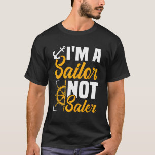 Camiseta Soy marinero, no salero, velero