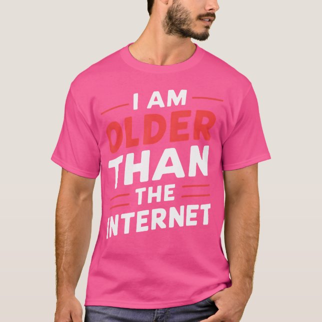 Camiseta Soy Mayor Que Internet (Anverso)