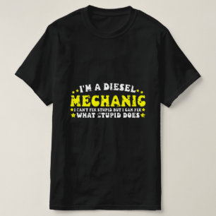 Camiseta Soy mecánico diesel .. / mecánico divertido
