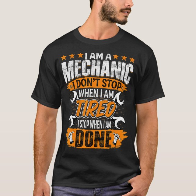 Camiseta Soy Mechanic Garage Worker Auto Mechan (Anverso)