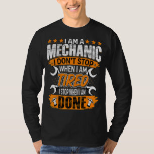 Camiseta Soy Mechanic Garage Worker Auto Mechan